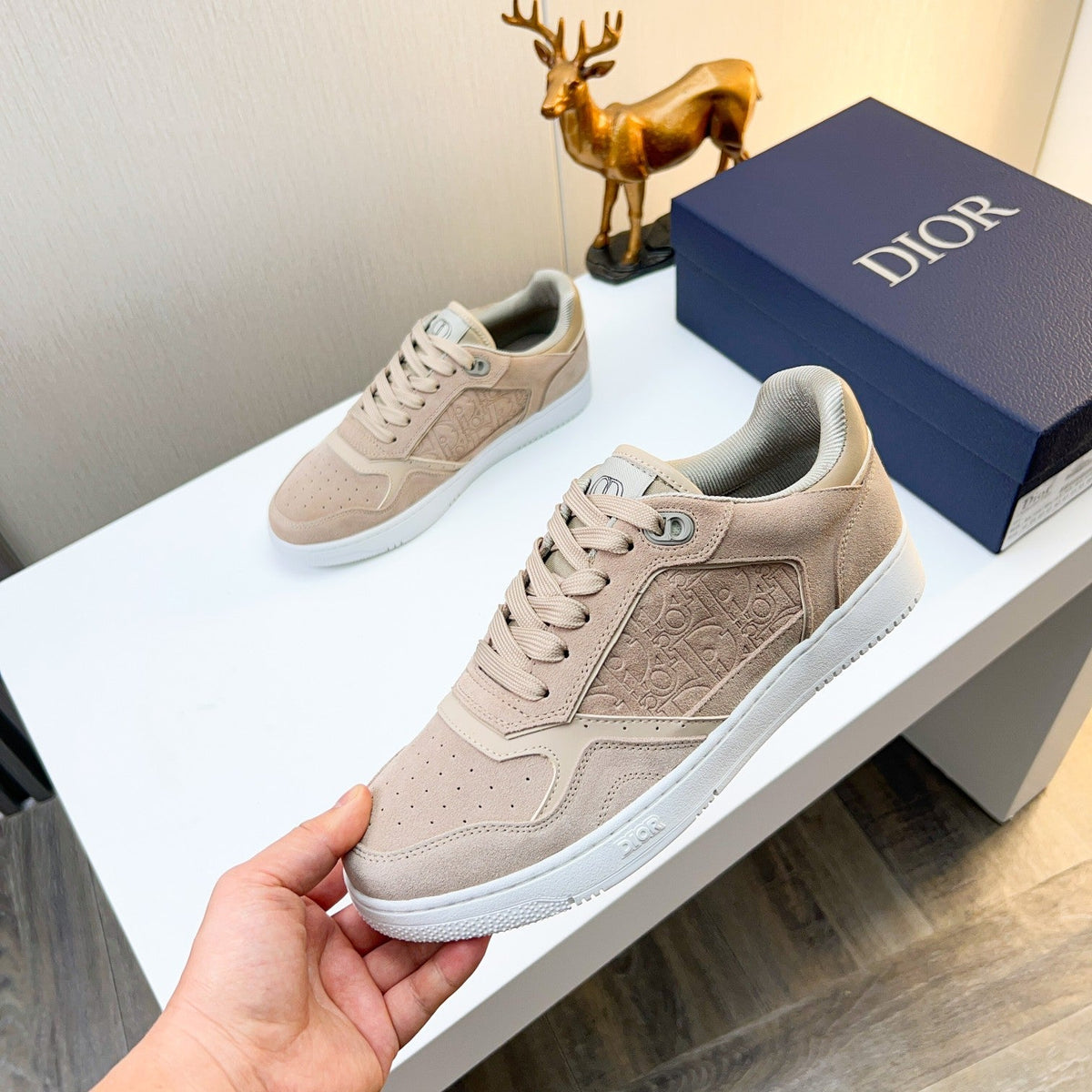 CD 25 B57 Sneaker Beige Suede 750634