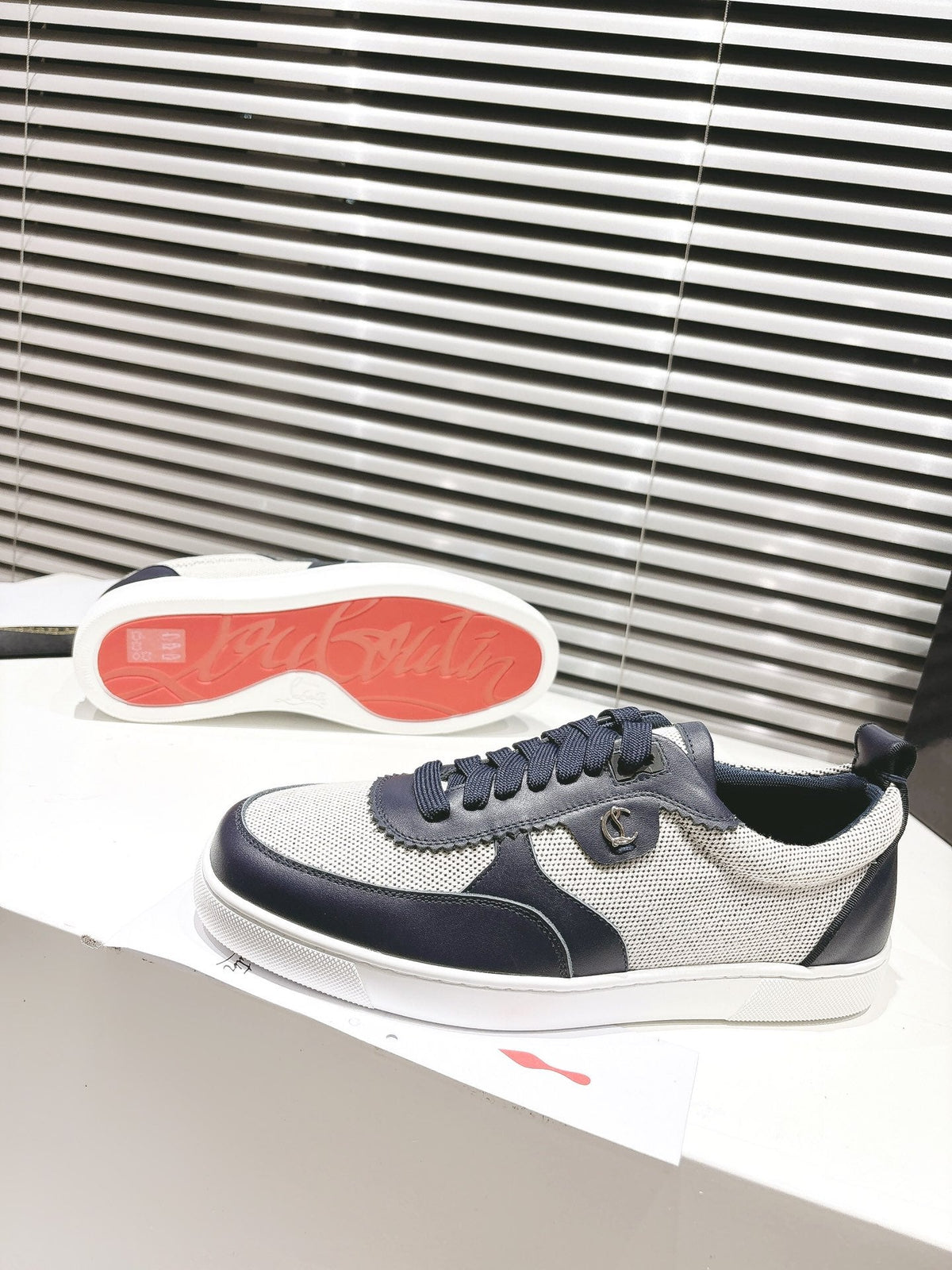 CL 25 Tutti Rui Sneaker Navy Blue Cowhide 323181
