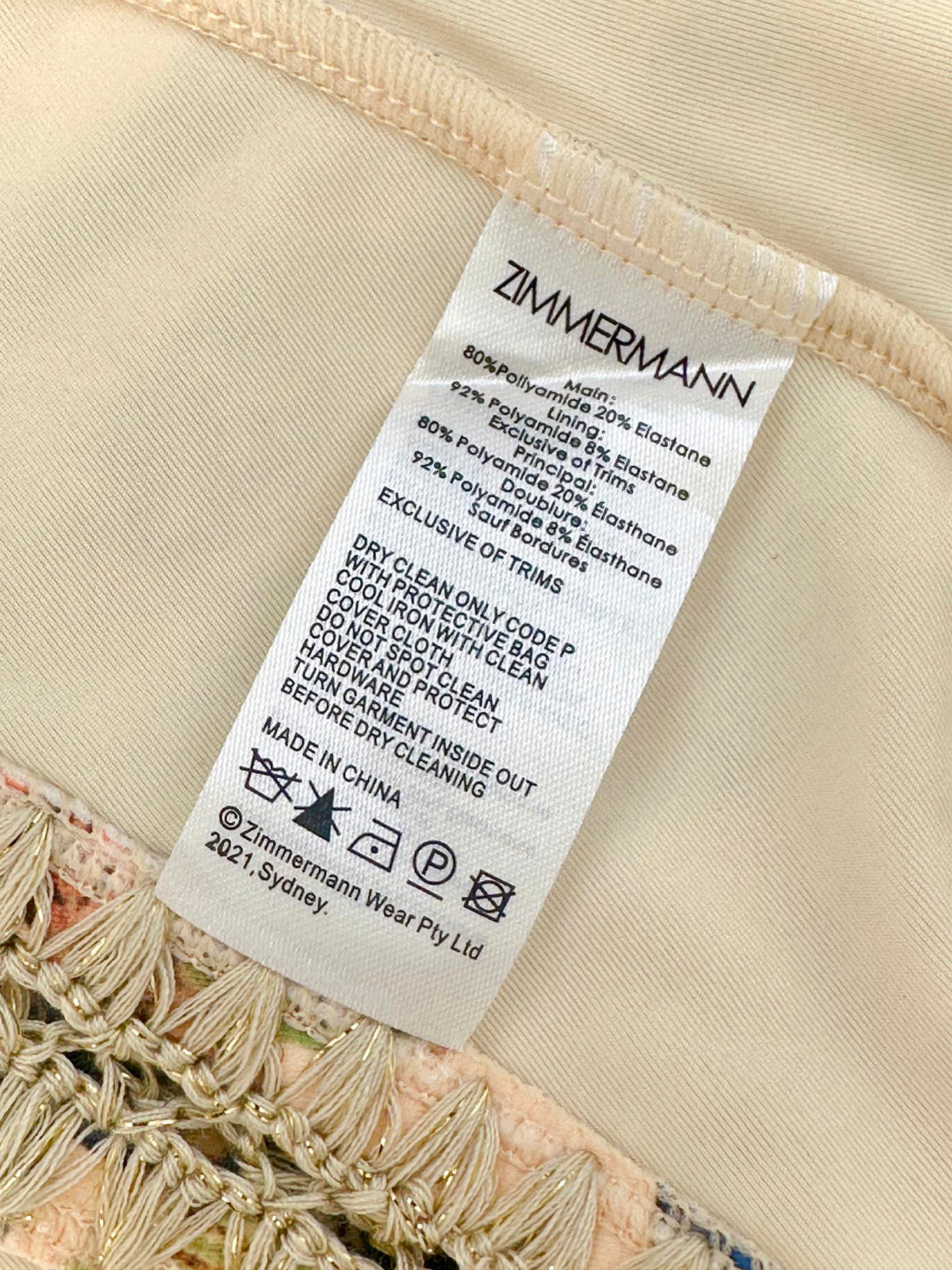 Zimmermann 25 Swimsuit 265