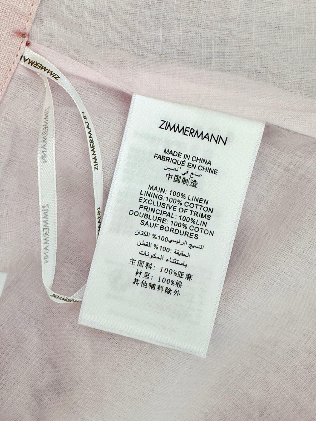 Zimmermann Short 174