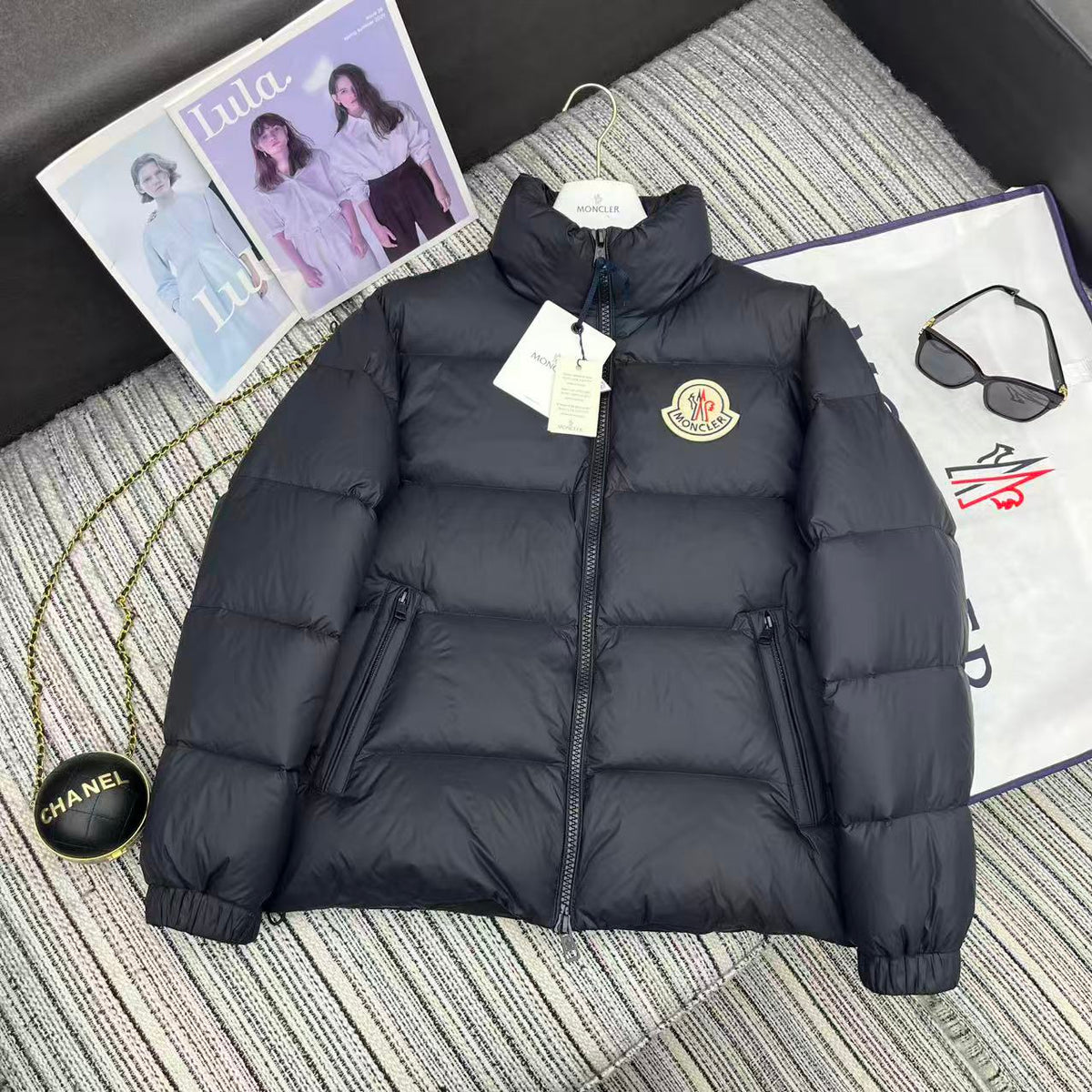 MC 2025 Jacket Black Nylon Down 528755