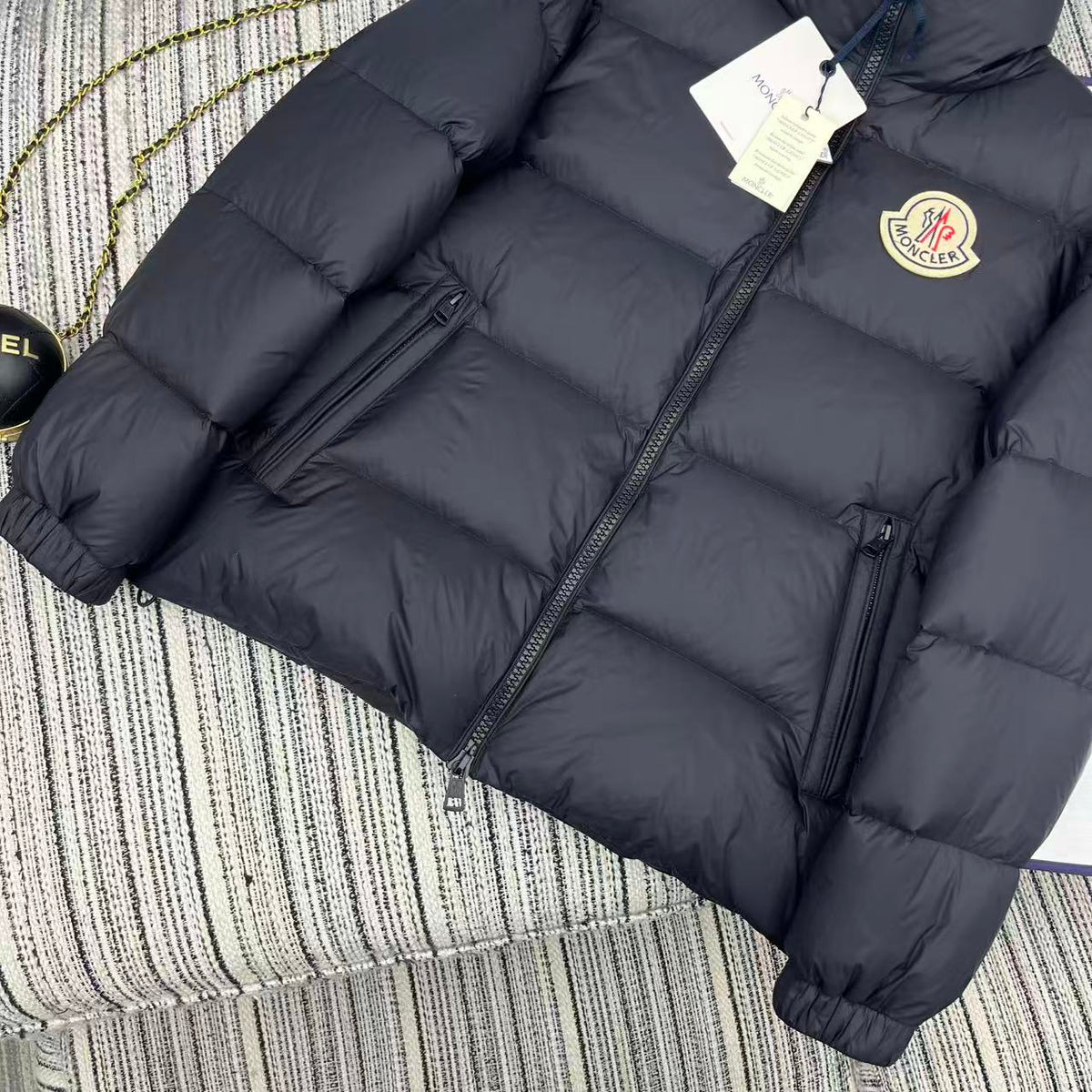 MC 2025 Jacket Black Nylon Down 528755