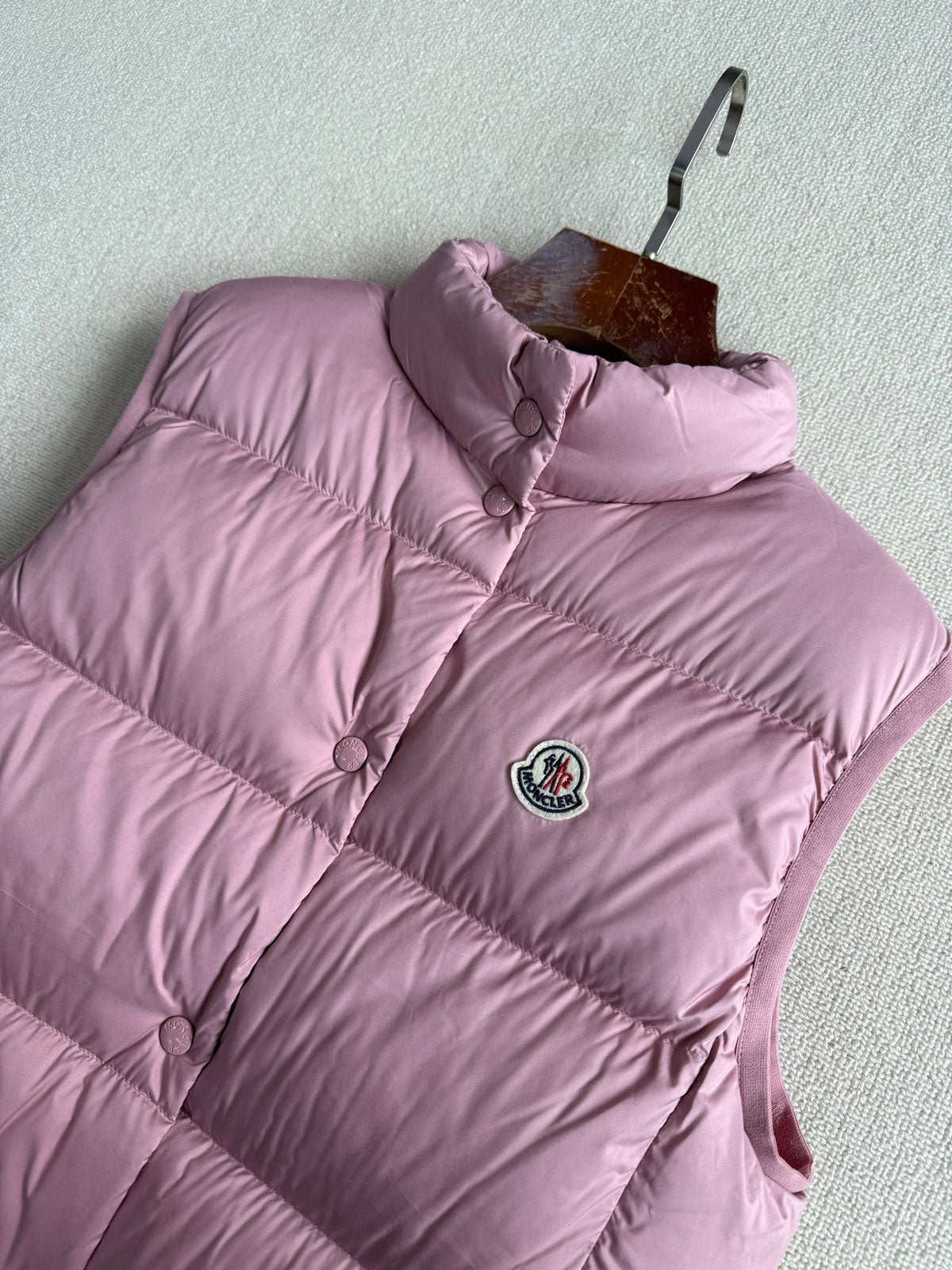 MC 2025 Down Vest Pink Nylon