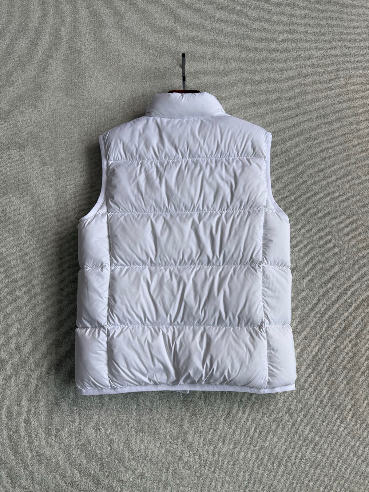 MC 2025 Down Vest White Nylon (Copy)