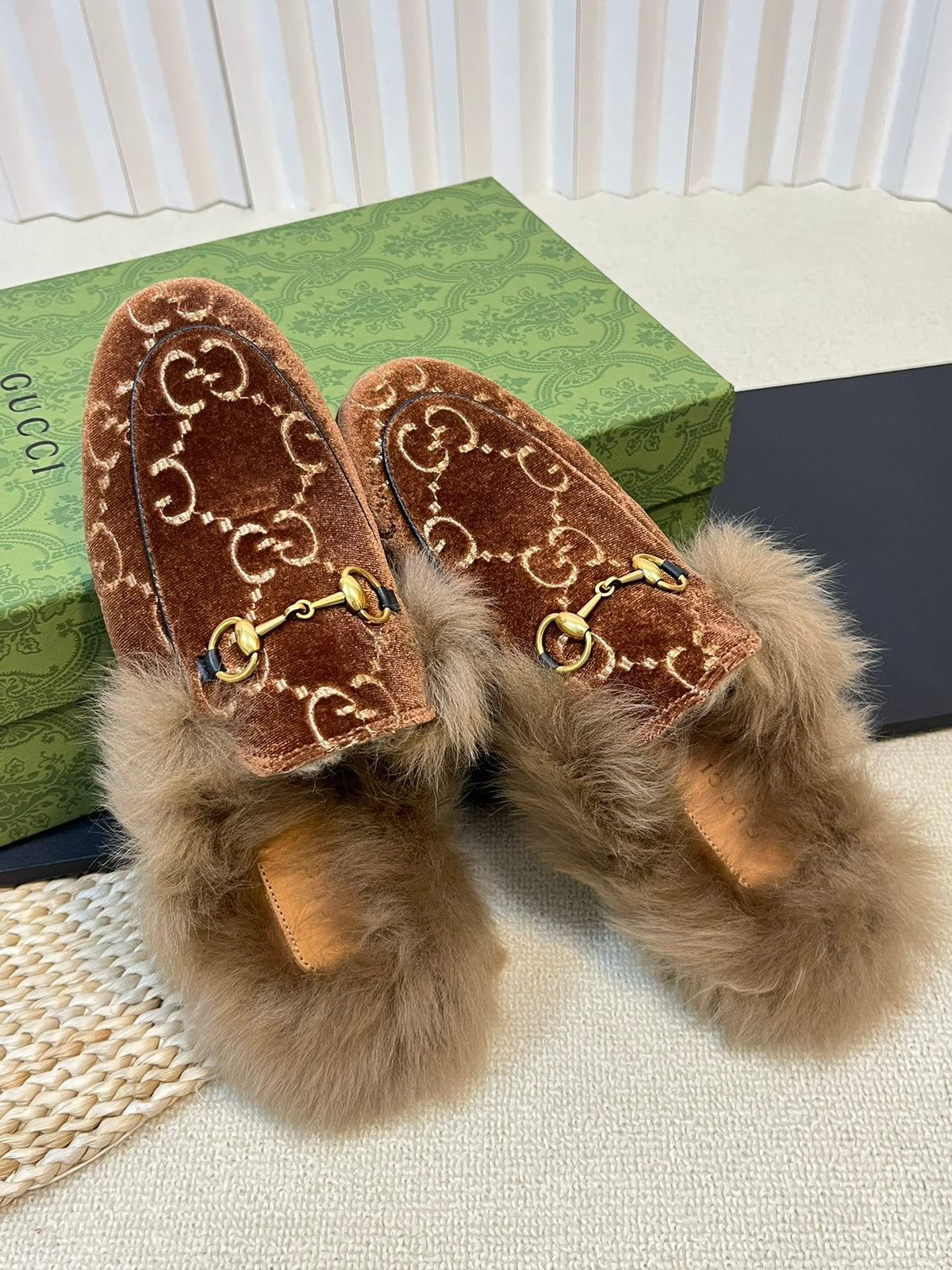 Gucci 2026 Princetown Mule Velvet 979135