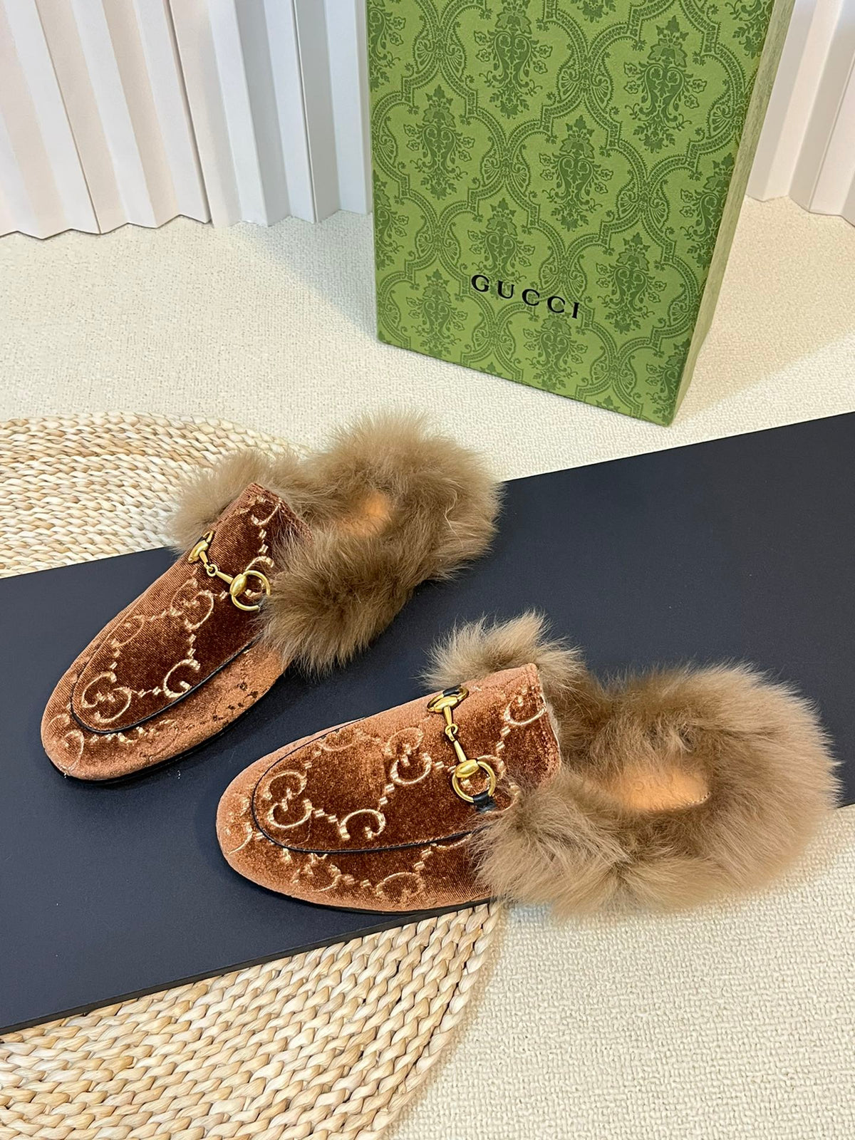 Gucci 2026 Princetown Mule Velvet 979135