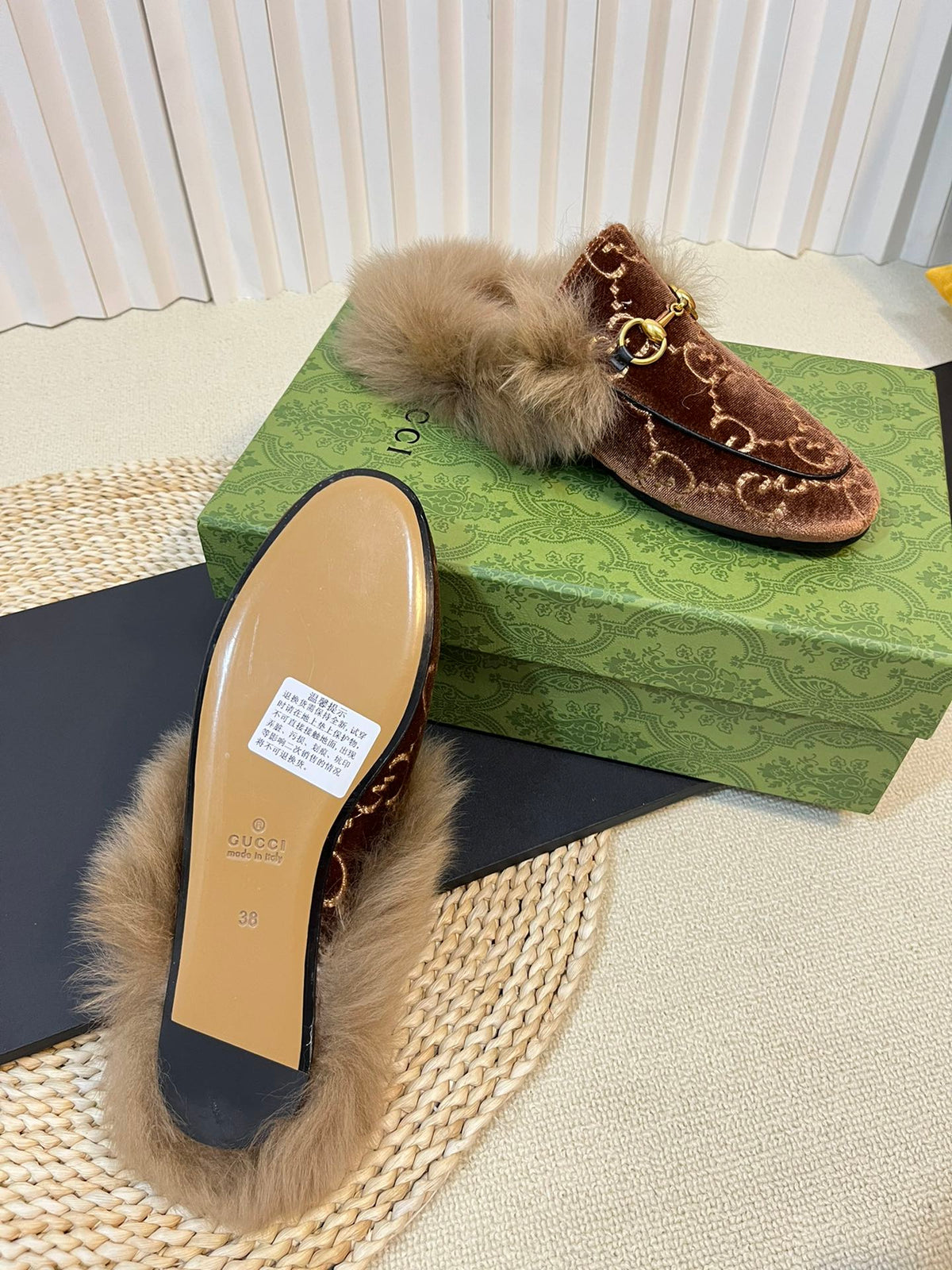 Gucci 2026 Princetown Mule Velvet 979135
