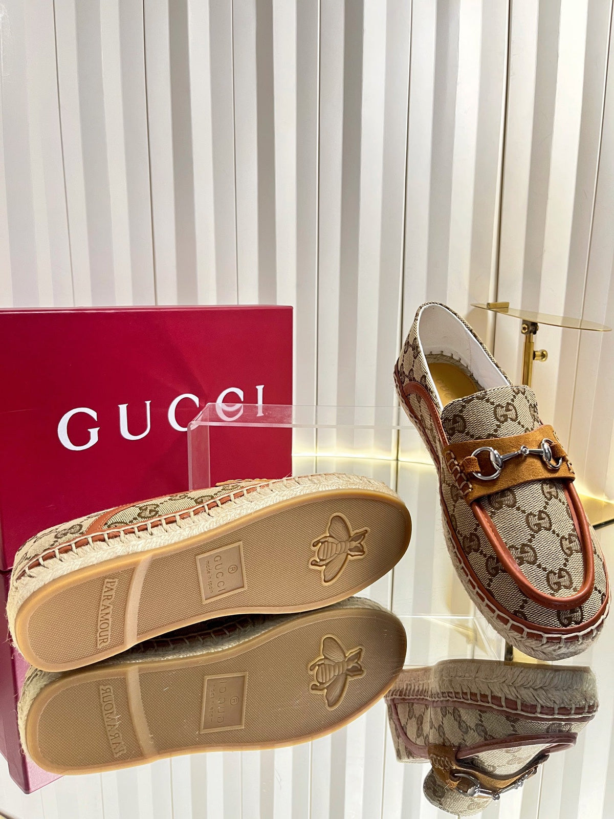 Gucci 2026 GG Espadrilles Monogram Canvas 768179