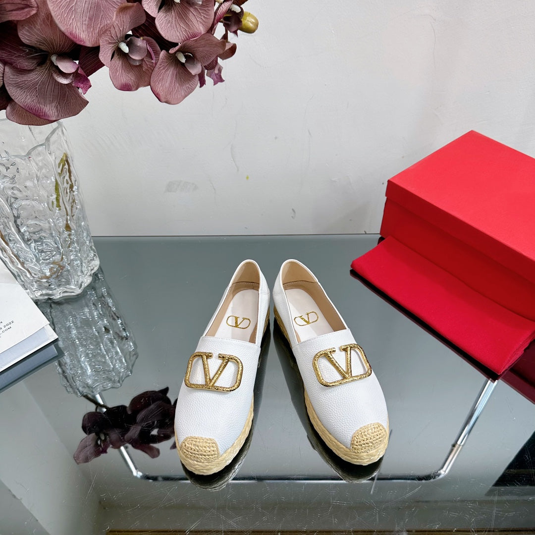 Vlogo Signature Loafer White Leather