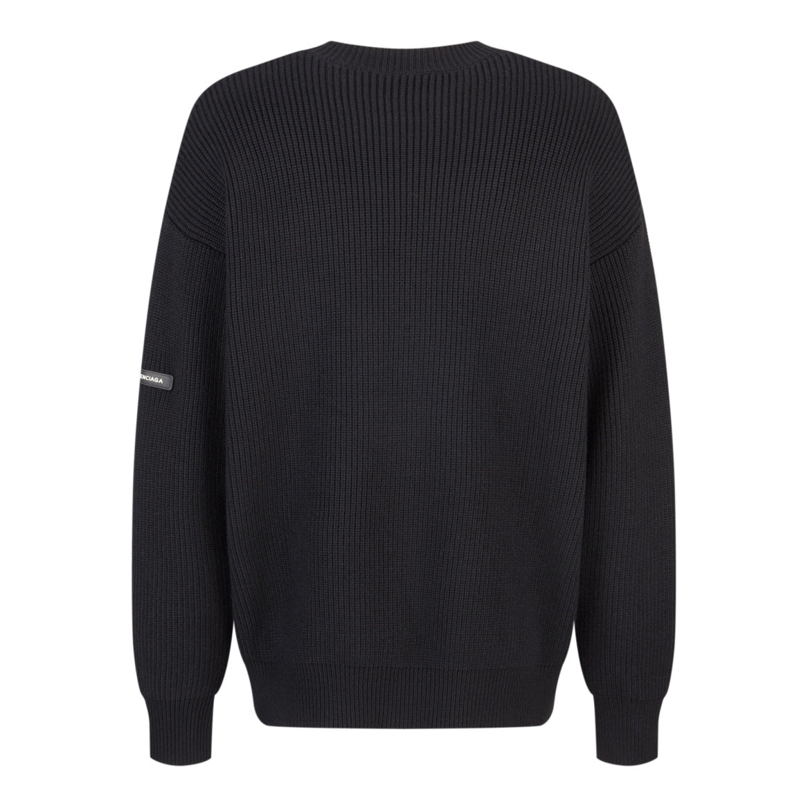 Balenciaga 25 Sweater Black Wool 0006