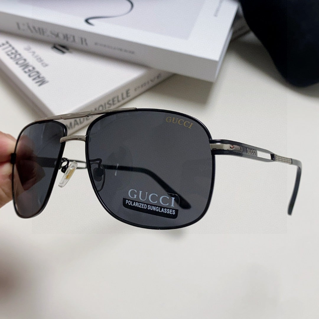 NAVIGATOR FRAME SUNGLASSES 570256 IN METAL