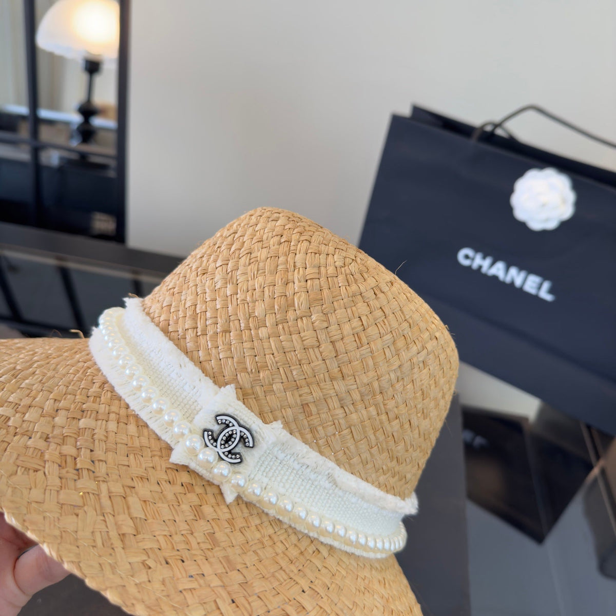 Chanel Straw Hat 360798