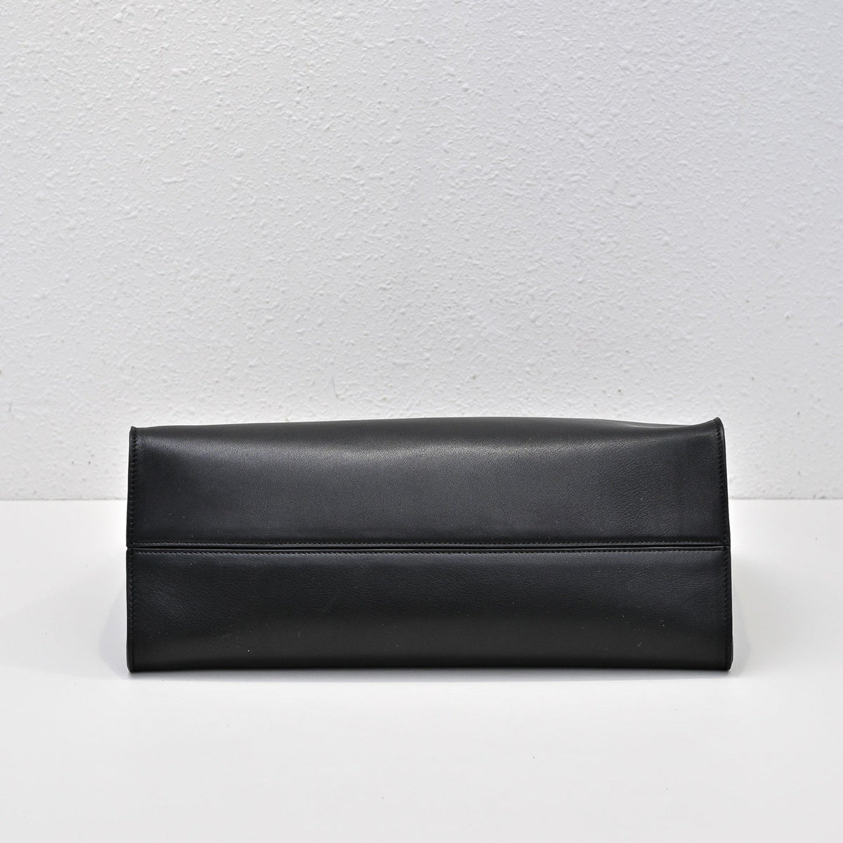 The Row Alexia Tote Bag 36cm Black Leather