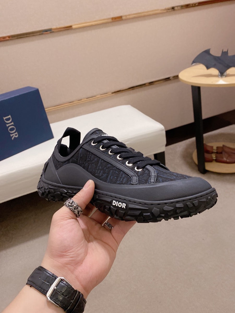 CD B28 LOW SHOES BLACK JACQUARD