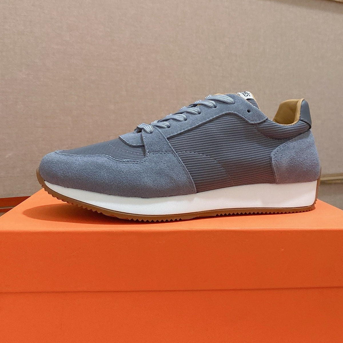 HM Men's Escape Sneaker Grey Suede 583096