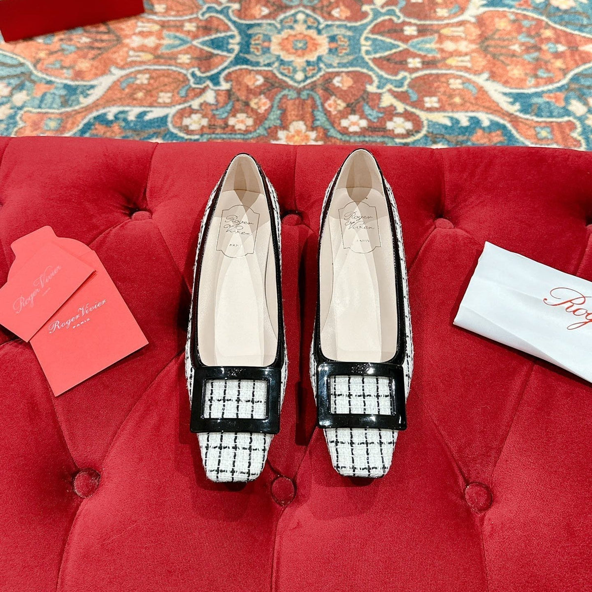 Viv Flats Shoe White Original Custom Material 247134