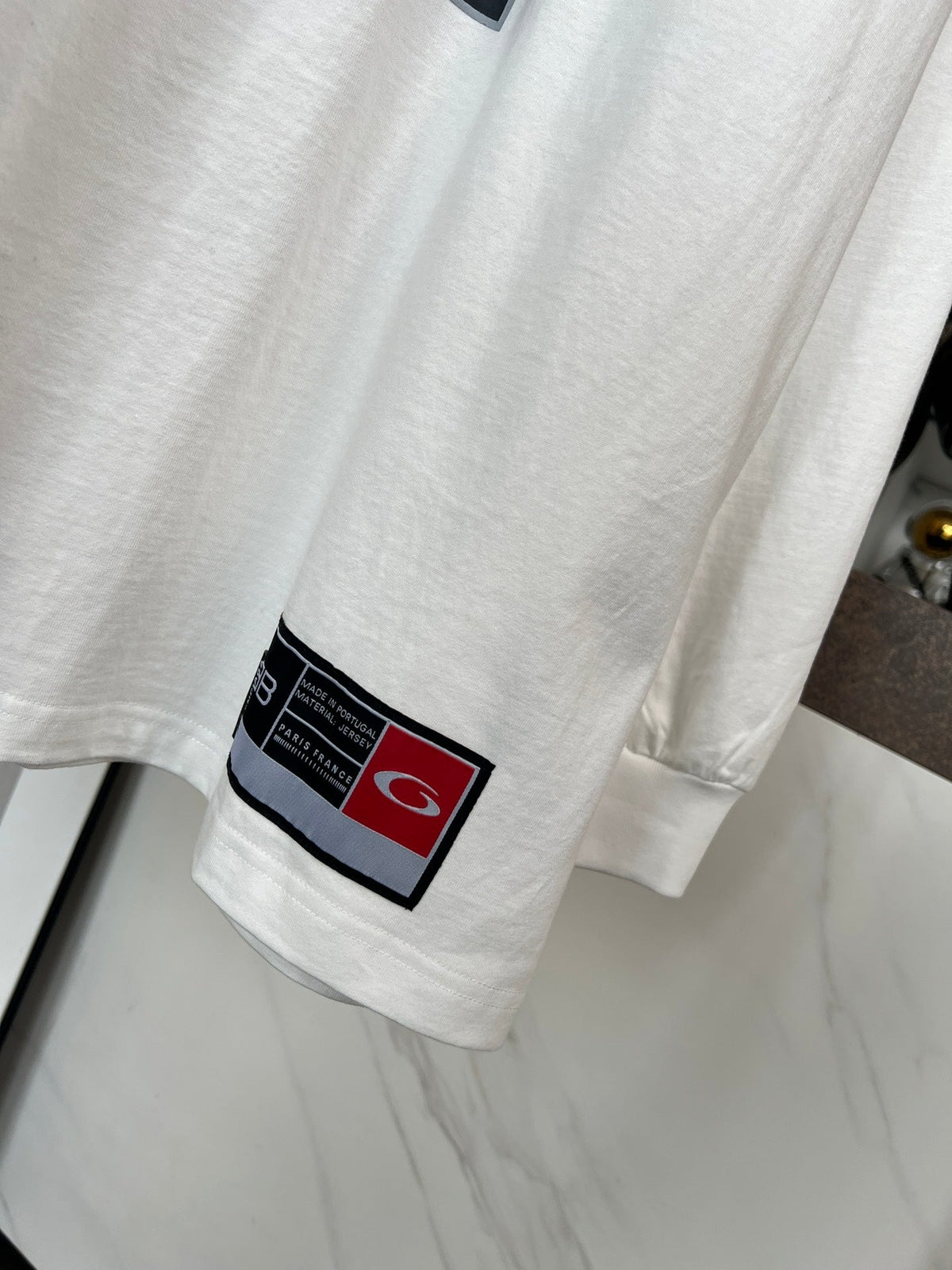 Balenciaga 25 Sweater White Cotton 0056