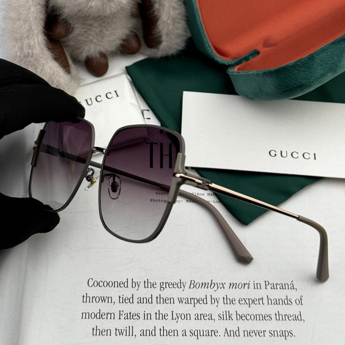 SQUARE FRAME SUNGLASSES G8639 IN METAL