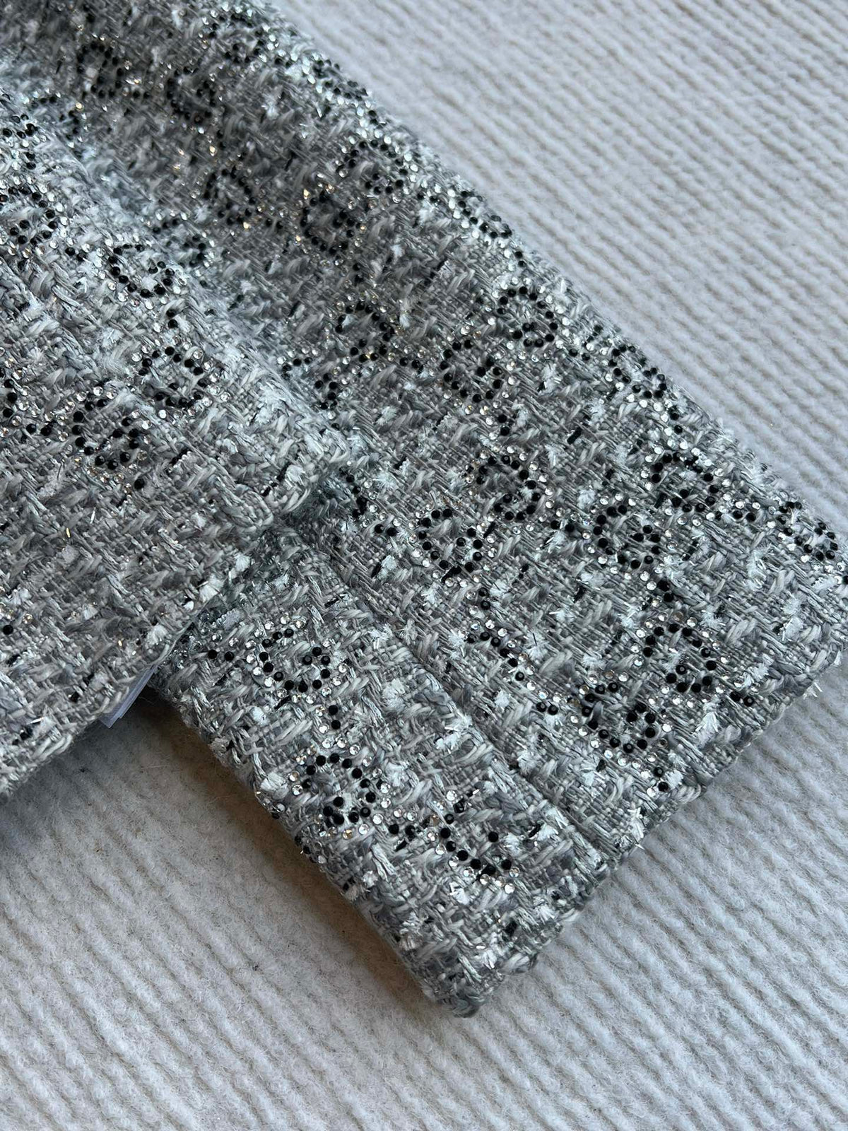 GG 25 Jacket Gray Diamond Tweed 0016