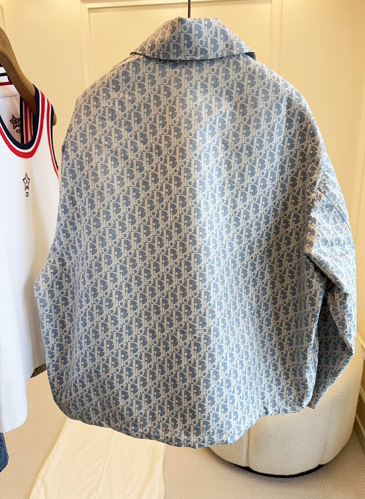 CD 25 Jacket Light Blue Polyester