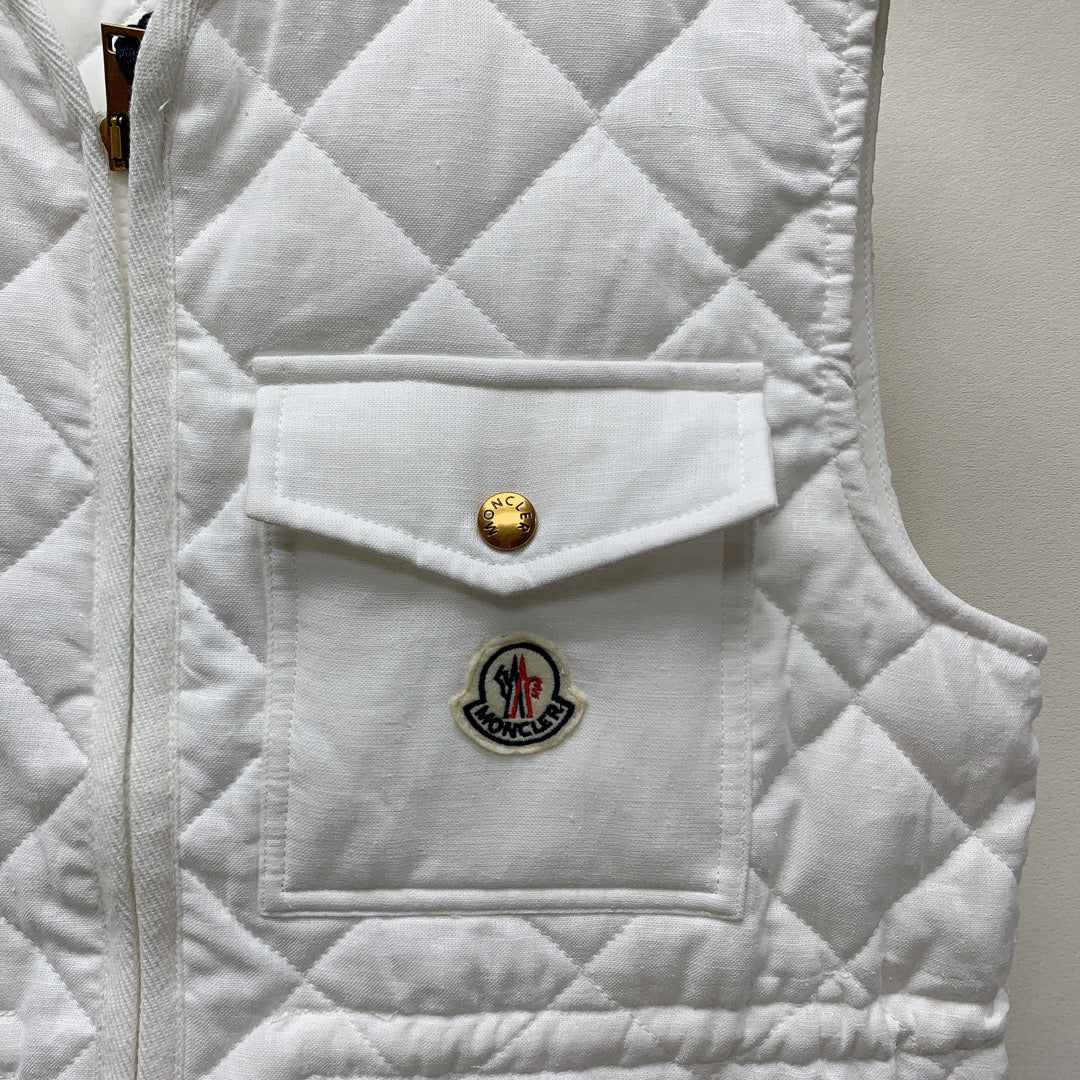 Moncler 25 Plaid Vest Polyester 281618