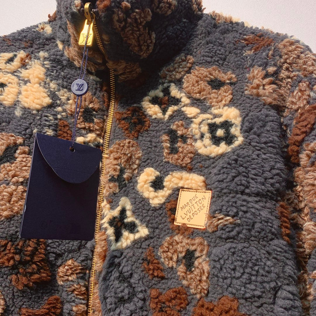 LV 25 Jacket Multicolor Wool Polyester 301559