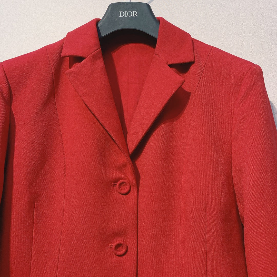 CD 25 Suit Red Wool 320122