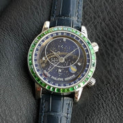 Patek Philippe Celestial Grand Complication 44mm Green Gemstones Blue Dial