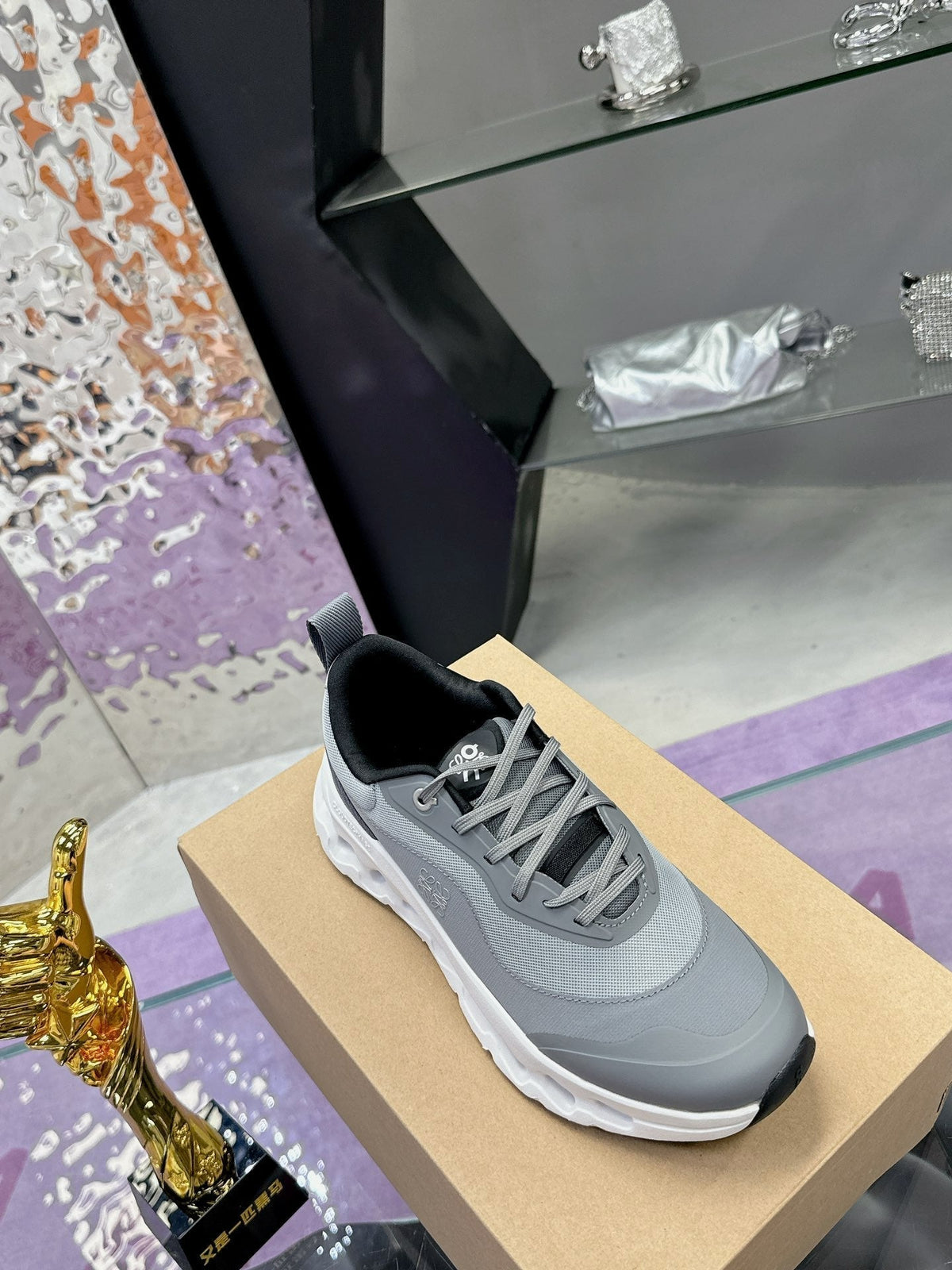 Loewe x Running Cloudtilt2.0 Sneaker Grey Calfskin
