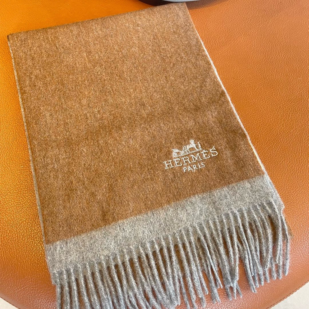 CASHMERE SCARF 180 CM PERSIAN ORANGE