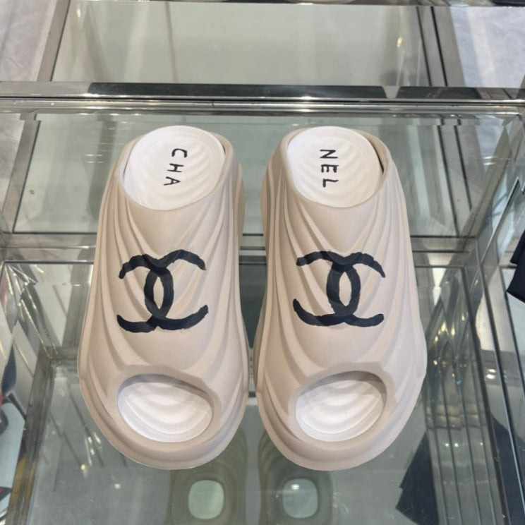 CC Slippers Cream Foam 204139