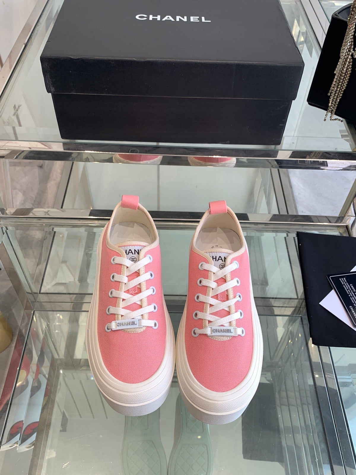 CC Sneaker Pink Canvas 203269