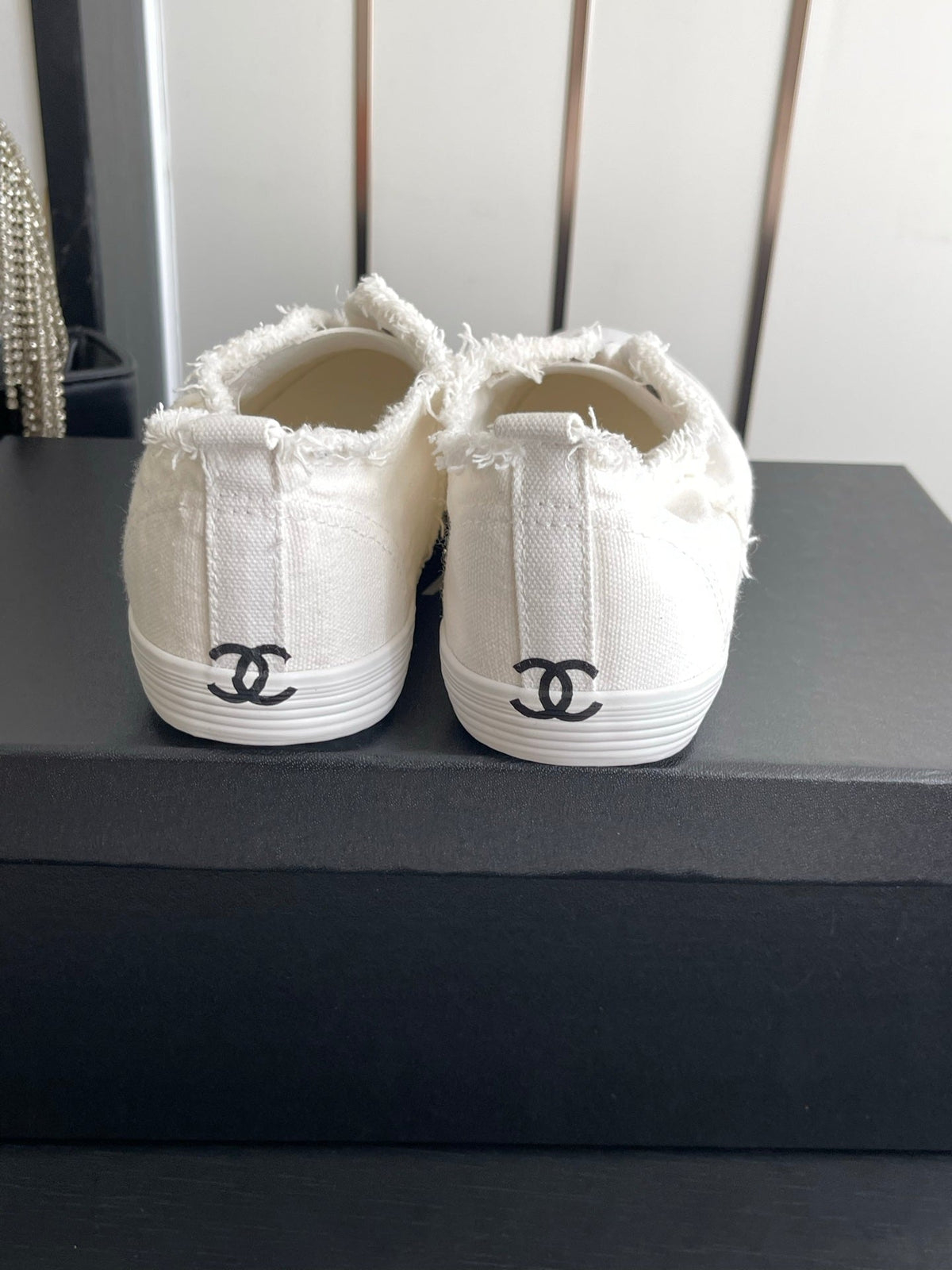 Chanel 2026 Slip-on Sneakers Canvas 945159