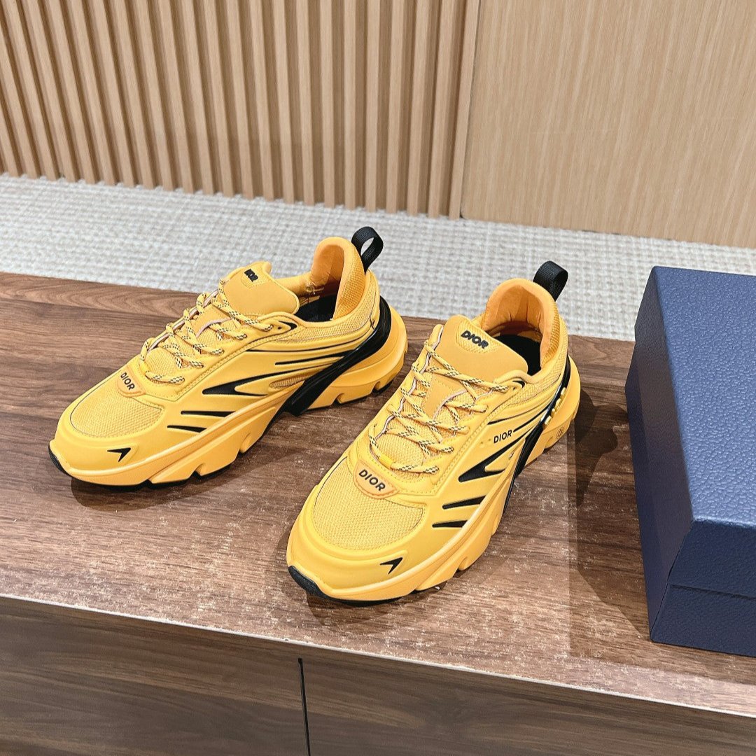 CD B44 Blade Sneaker 30mm Yellow Orange Mesh Fabric 101008
