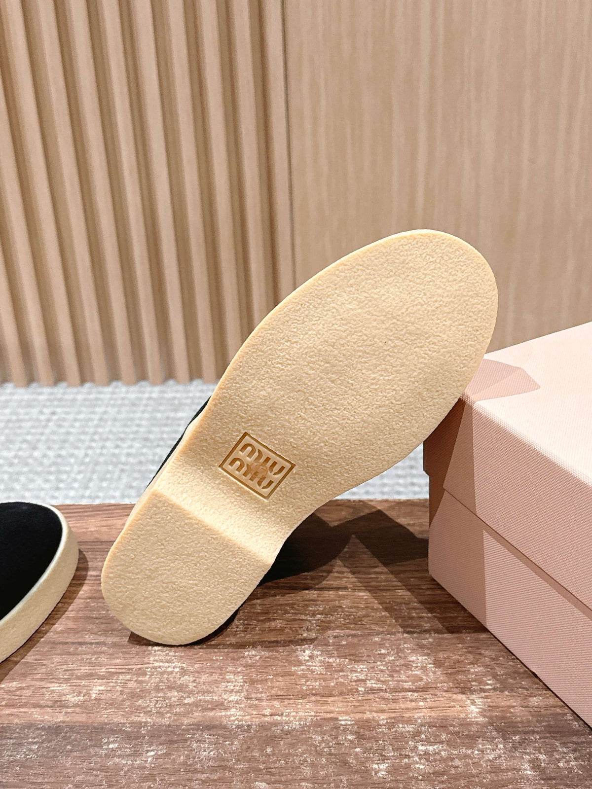 Miumiu 25 Slip-on Boot Black Mix White Suede Wool 553704
