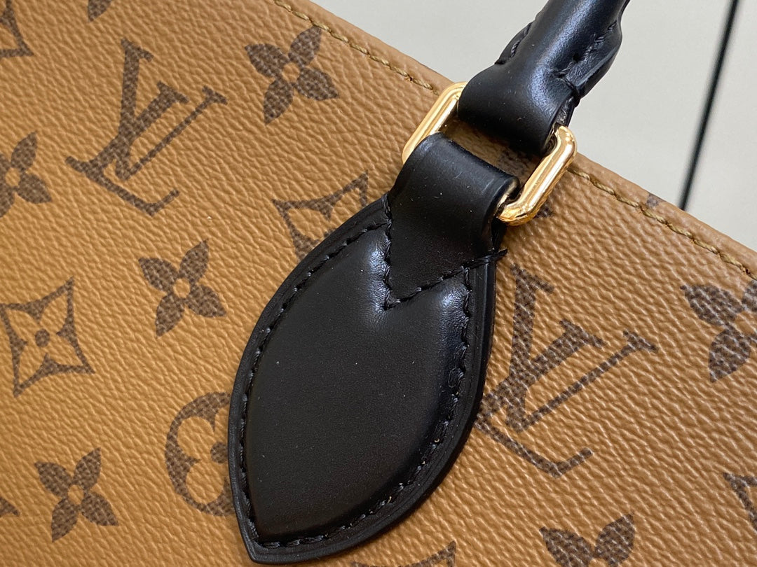 ONTHEGO PM 25CM DUCK BROWN MONOGRAM CANVAS