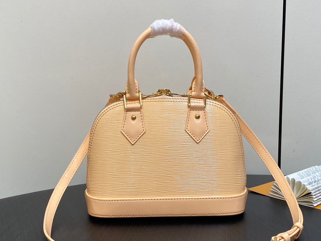alma bb 23 beige epi calfskin