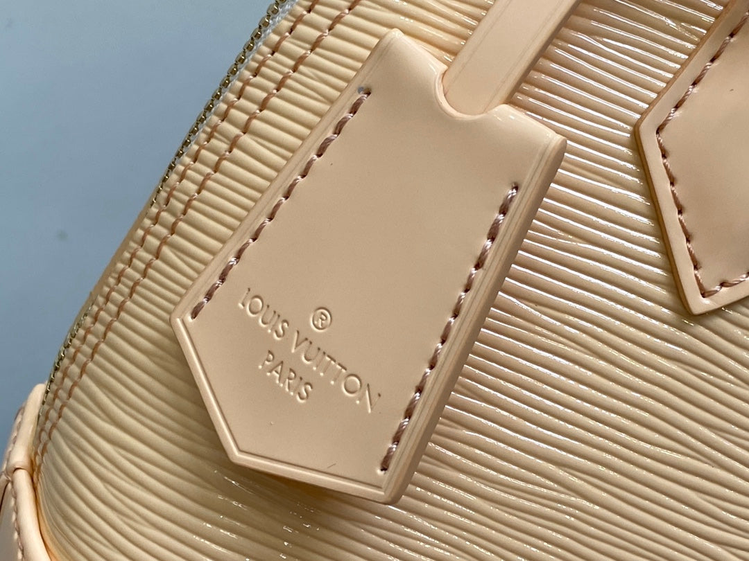 alma bb 23 beige epi calfskin
