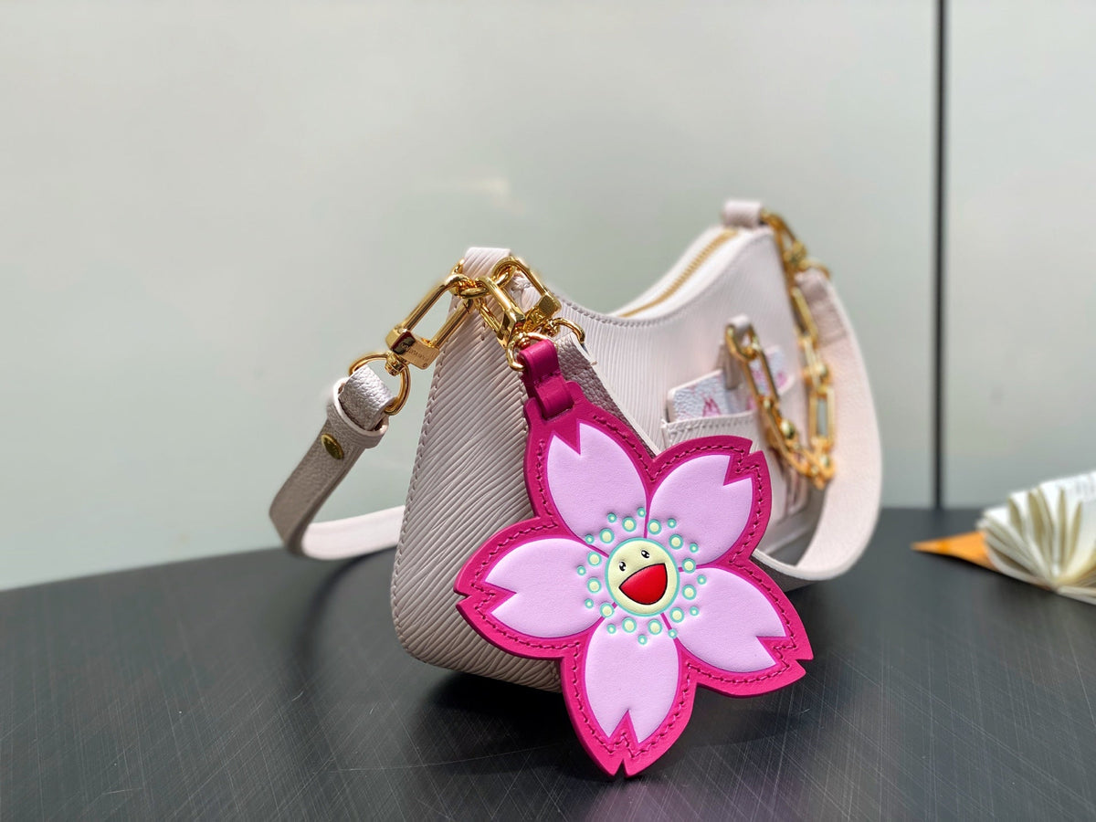 Marellini LV x TM Bag 19cm Pink Epi Leather 334109
