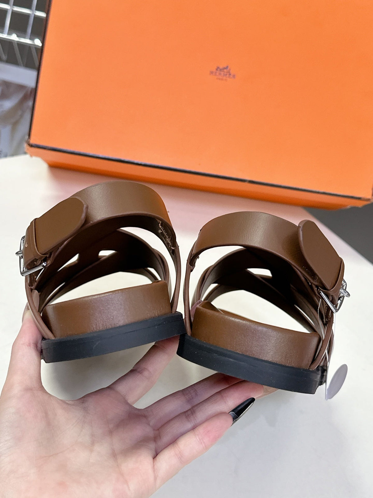 HM  Sandal Sheepskin and TPU 252679