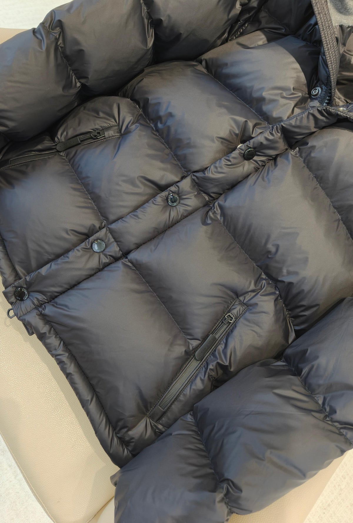Bur 25 Down Jackets Black Polyester 292541