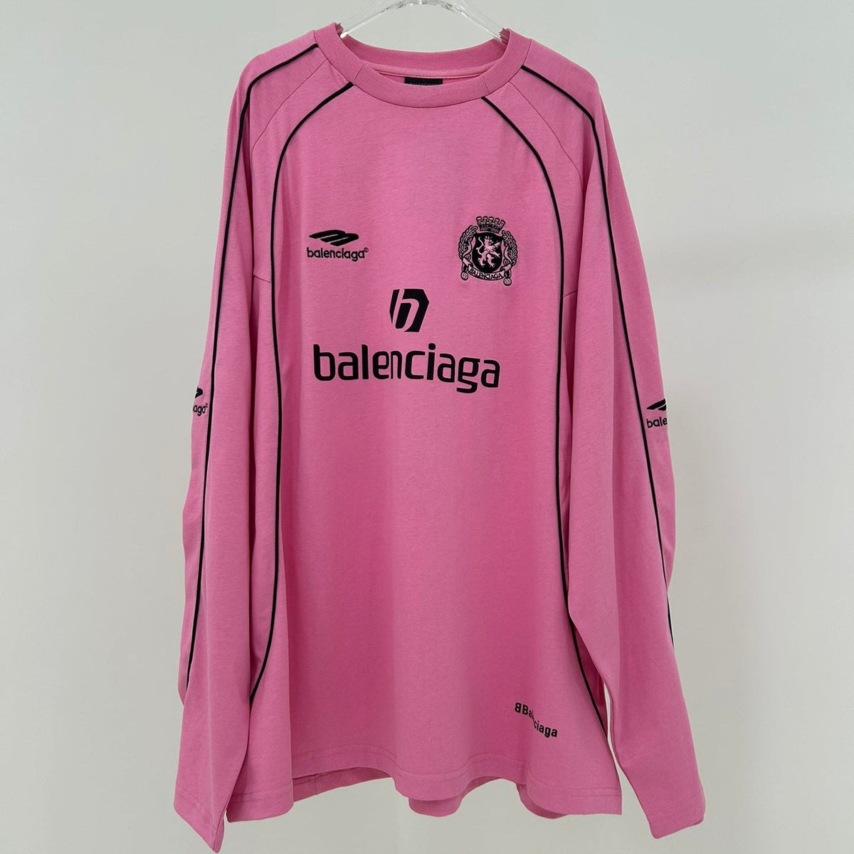 Balenciaga - Manchester United embroidered long sleeve t-shirt 0037