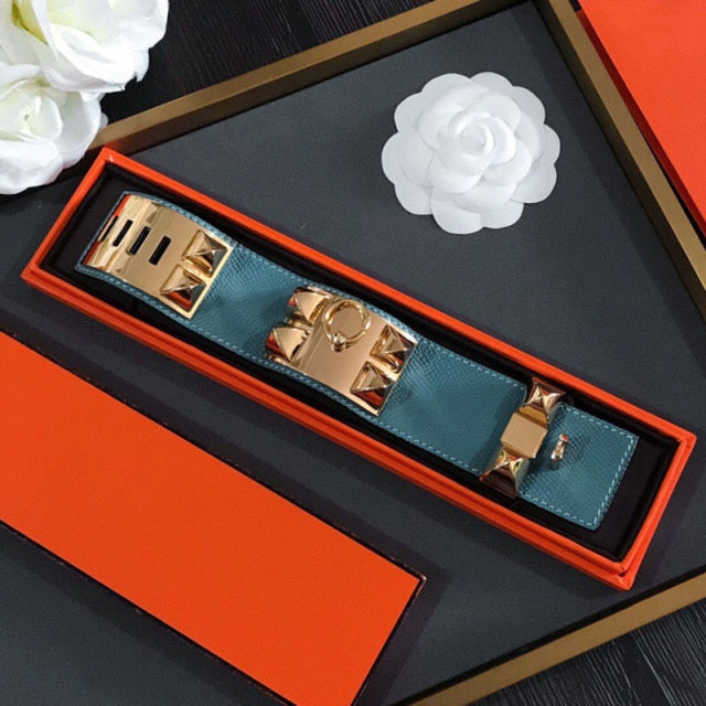 HM Collier De Chien 4cm Rose Gold Bracelet
