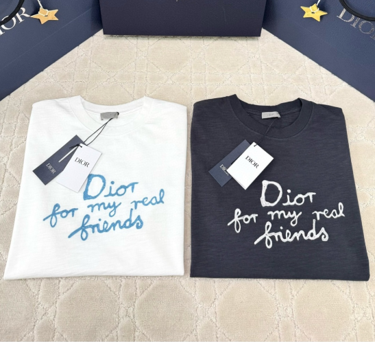 CD 25 Slogan Letter Short Sleeves T-shirt Cotton